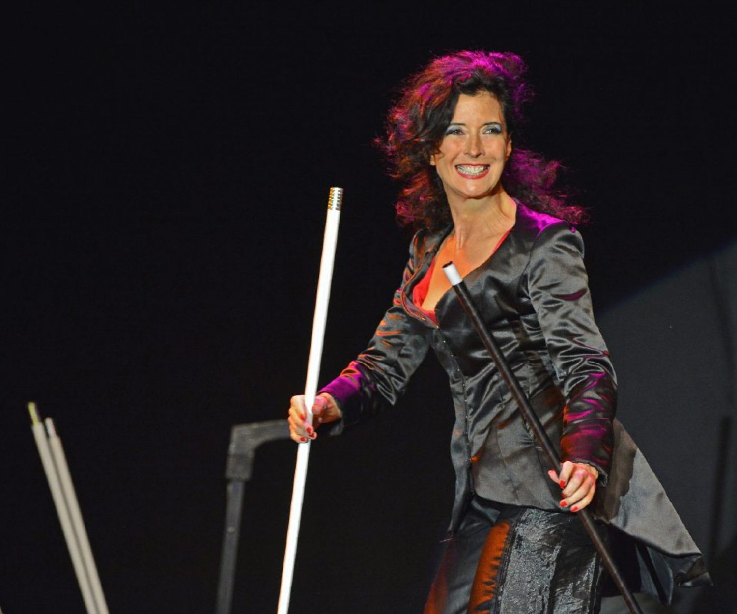 Yogane, magicienne dans son solo