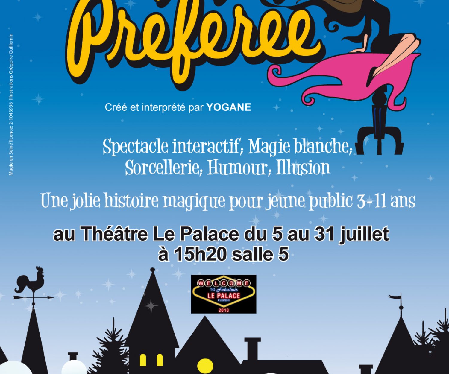 Affiche Ma Sorcière Préférée Avignon