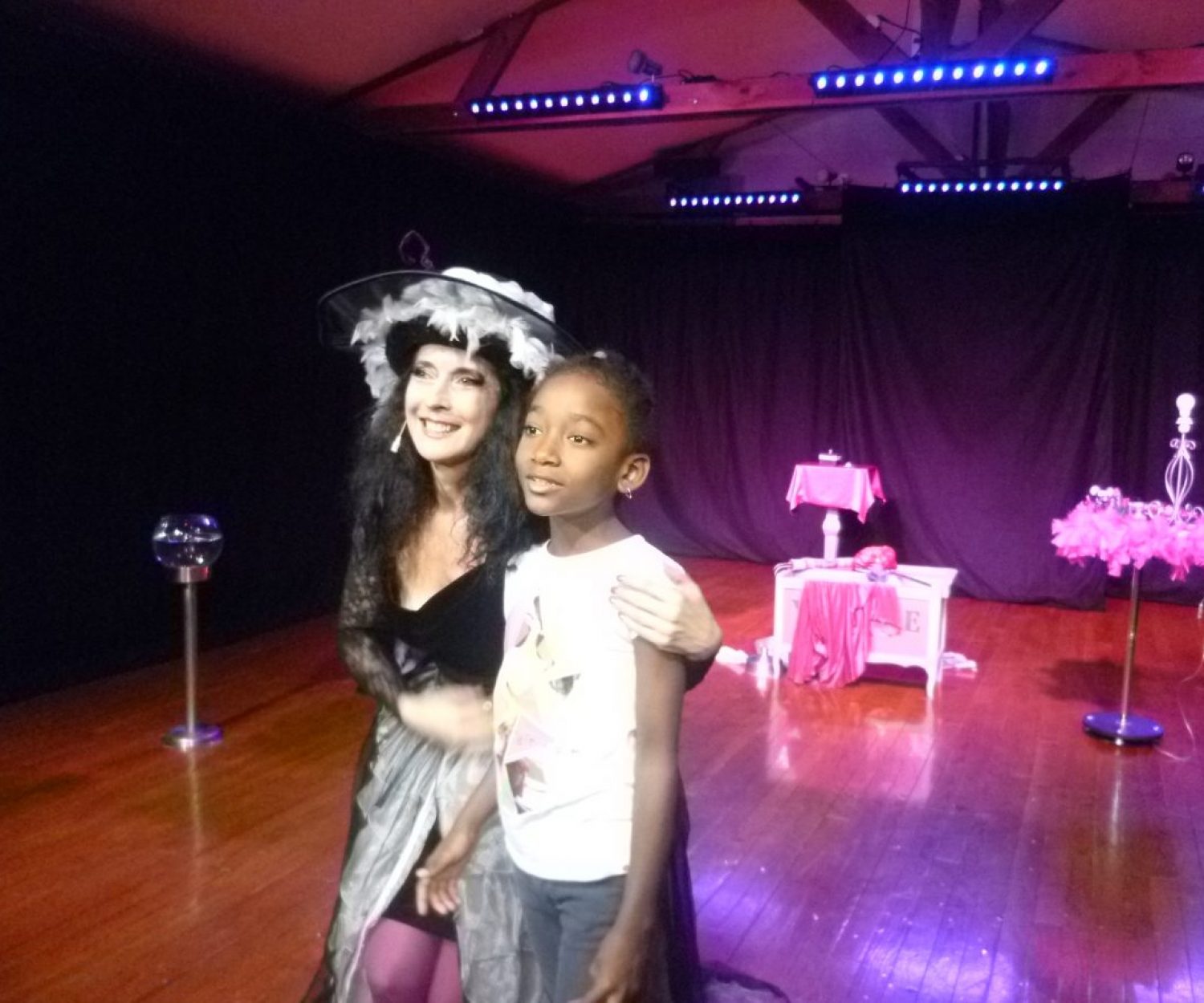 Yogane sur scène en Martinique