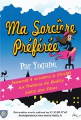 Affiche Ma Sorcière Préférée spectalce magie enfants à Bailly 78