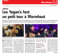 Les Yogan's dans le Journal des Flandres à Womhout
