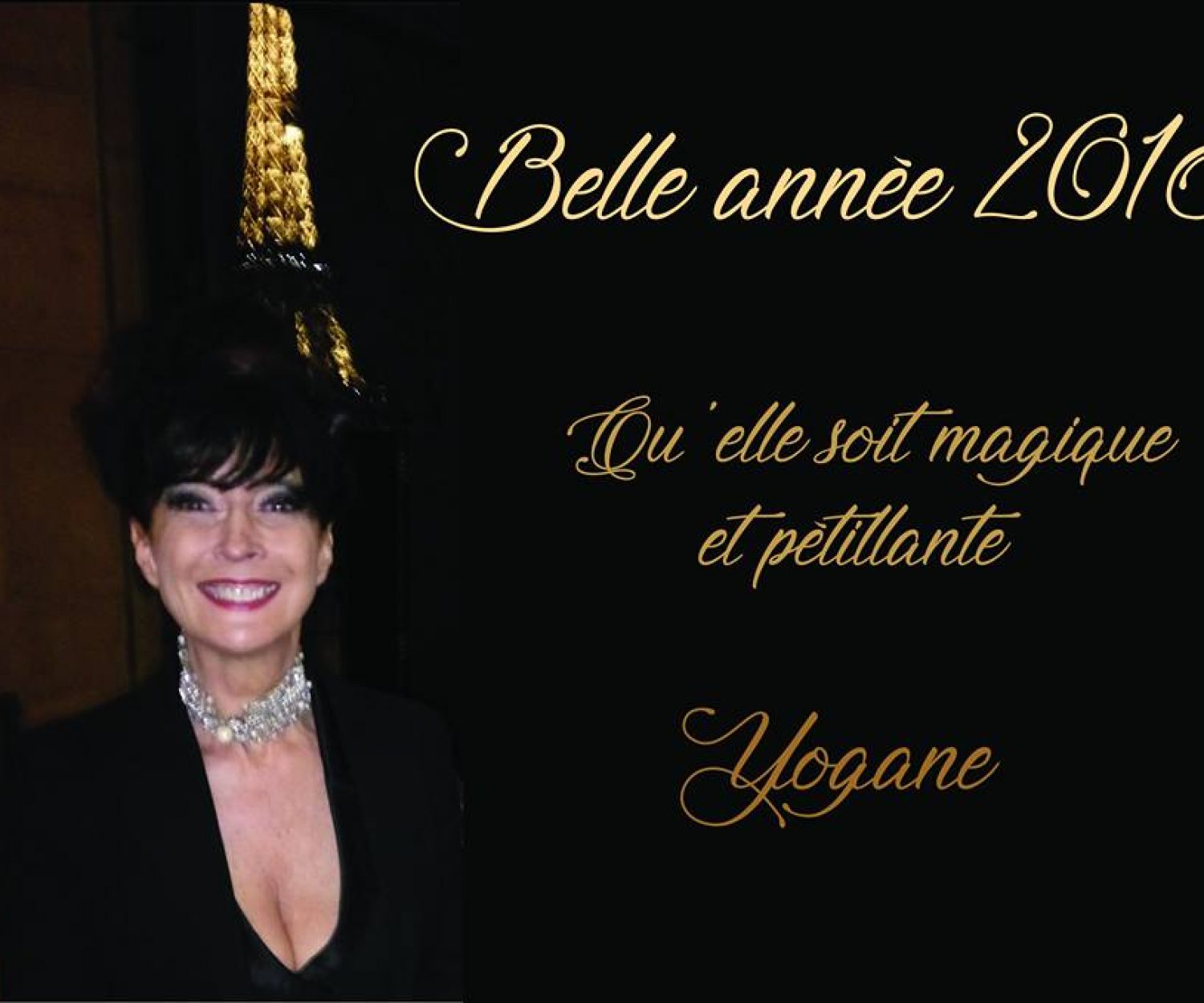 Voeux magicienne Yogane 2018